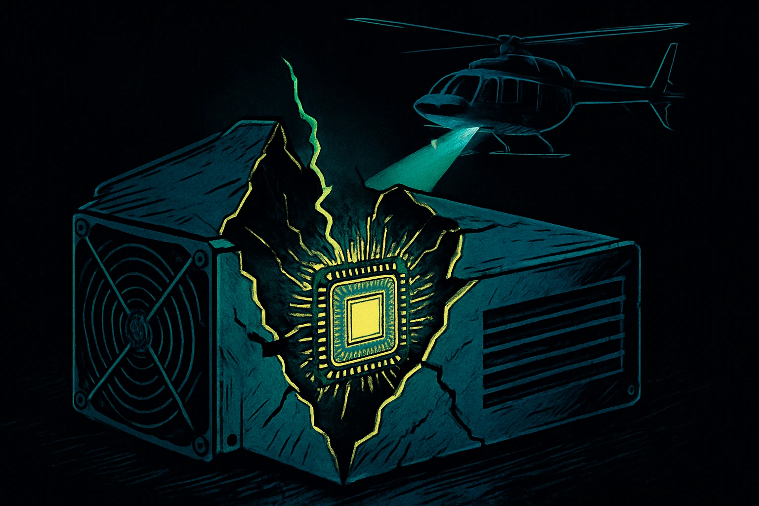US Immigration Bureau Raids Texas Bitcoin Mining Farm! Multiple Bitmain employees arrested, Sino-US chip war rages on mining companies